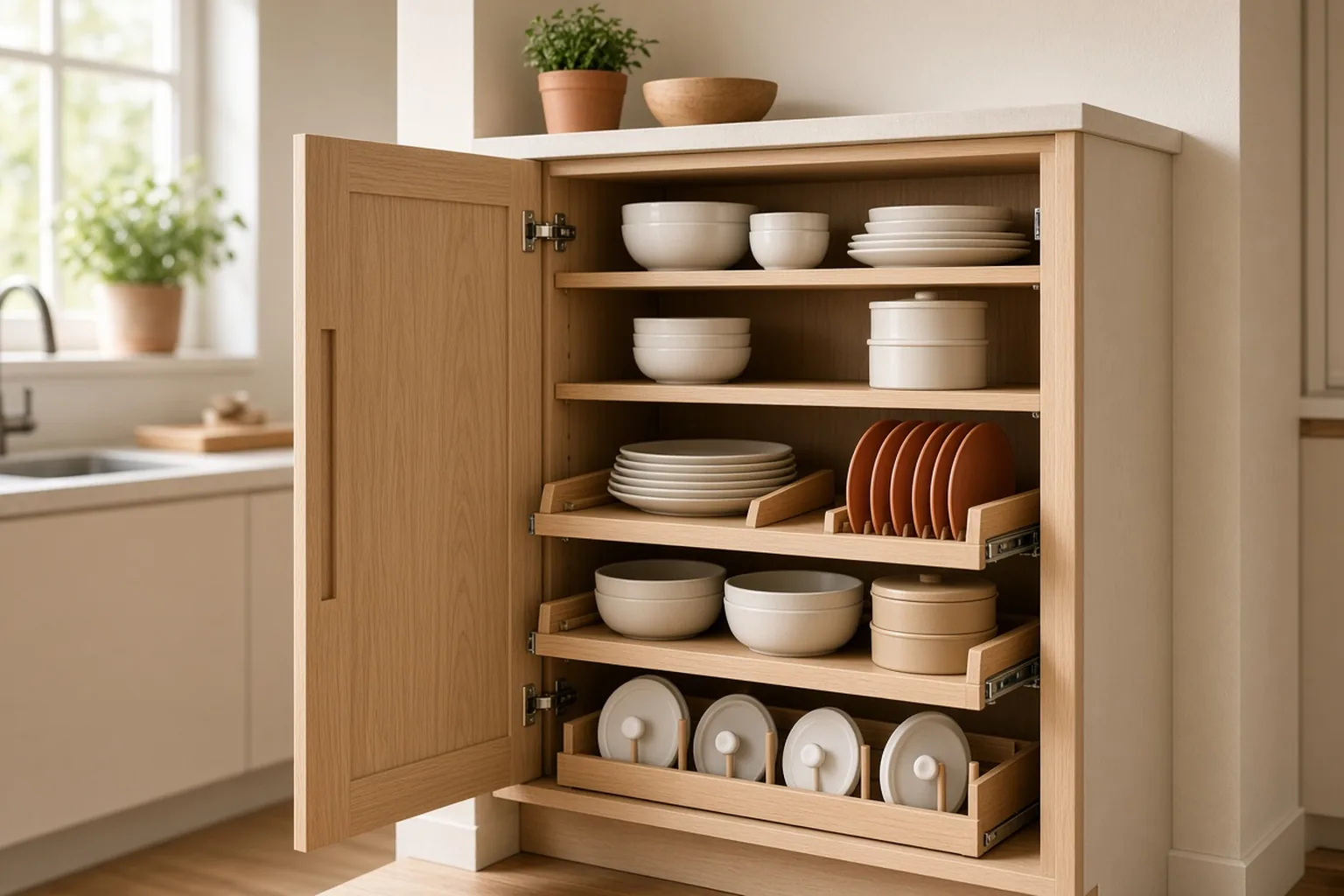 Best Kitchen Cabinet Organizers for Small Kitchens