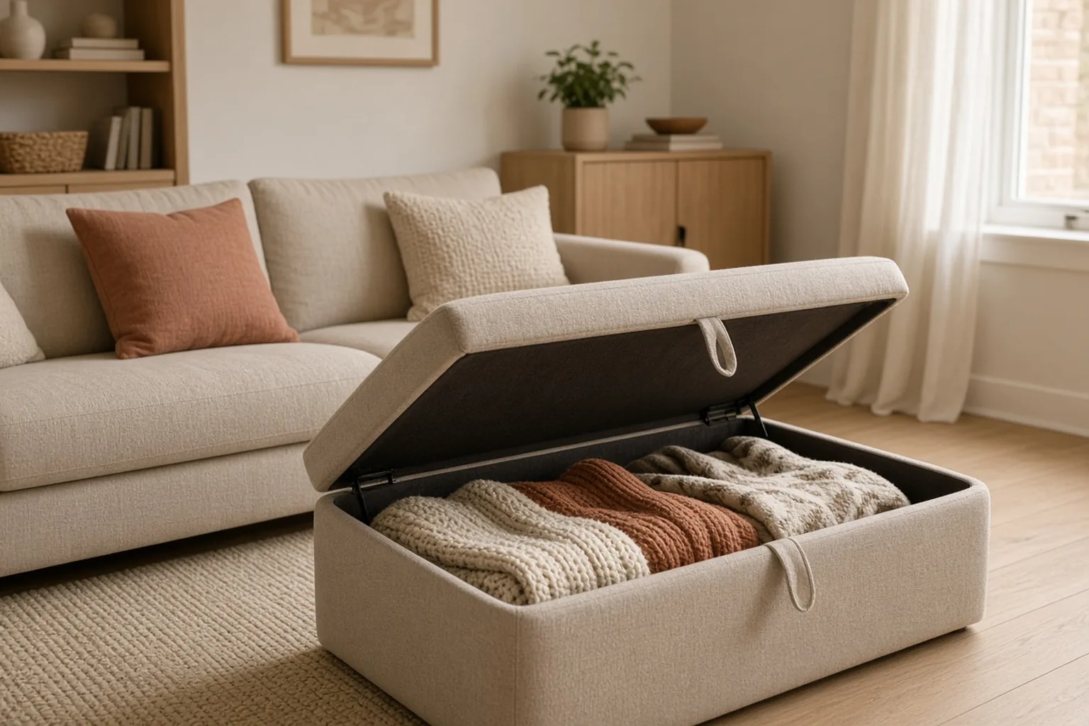 Best Storage Ottomans for Studio Apartments