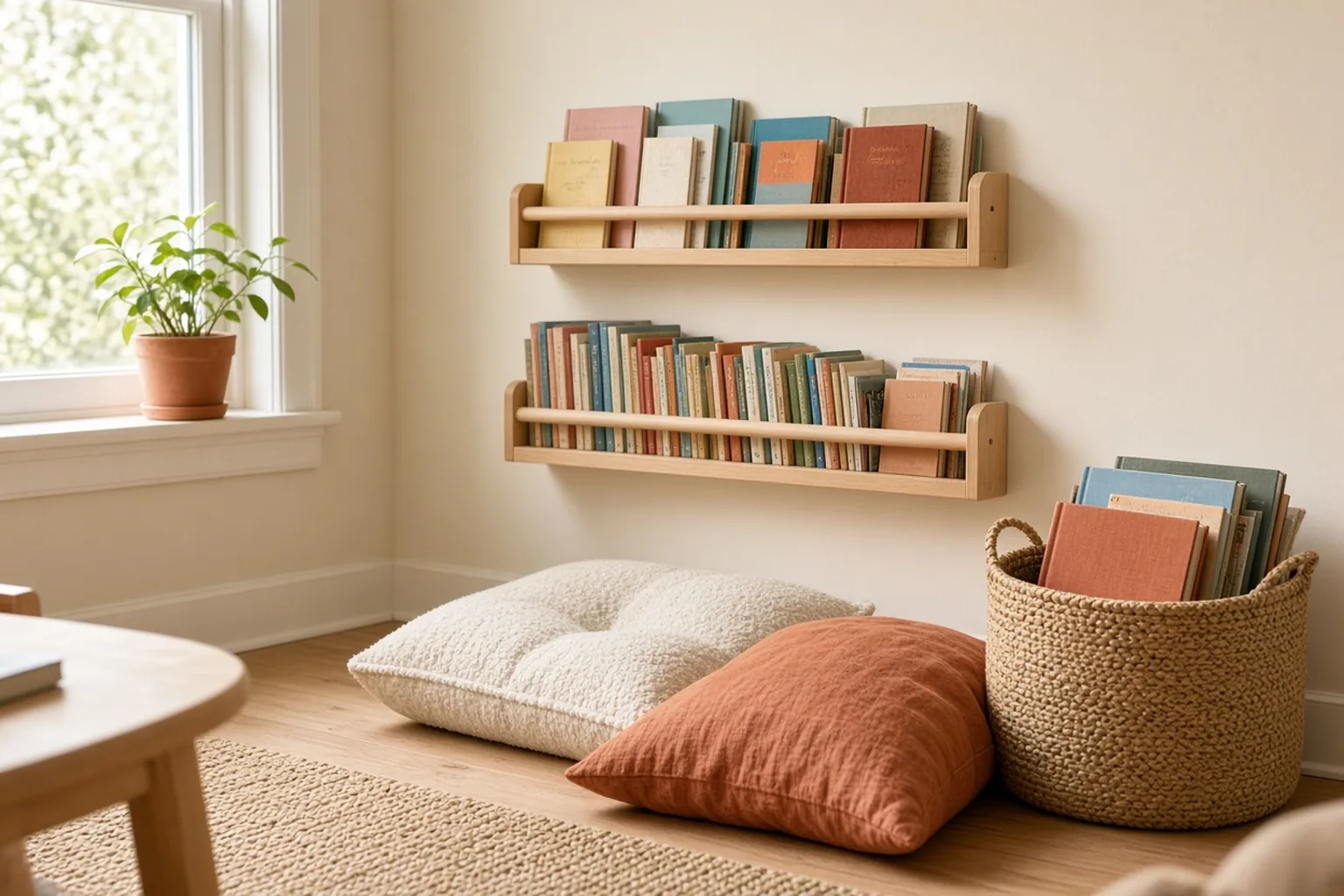 Bookshelf and Book Bin Roundup for Kids Rooms