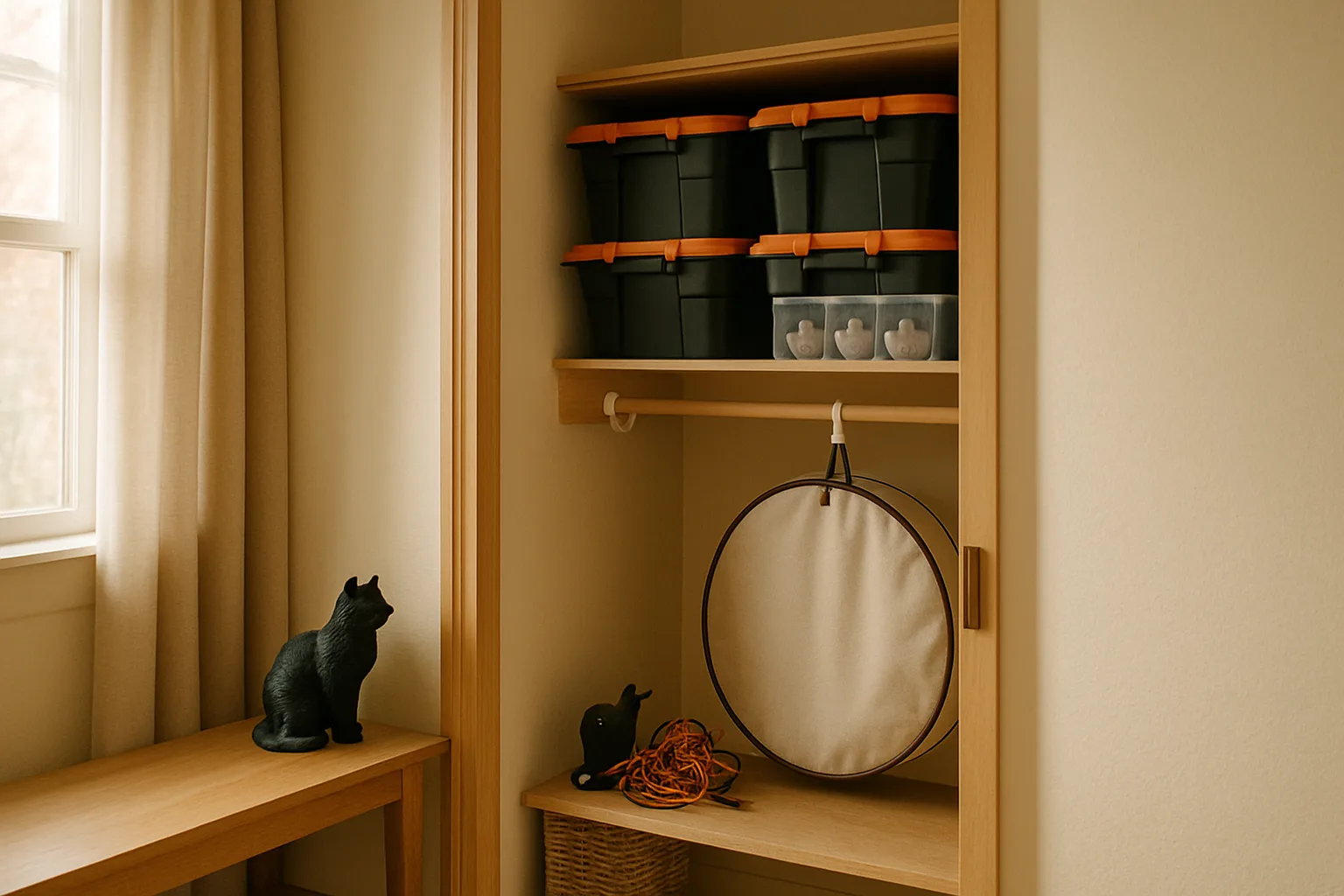 Halloween Decoration Storage Organizer Guide for Small Homes