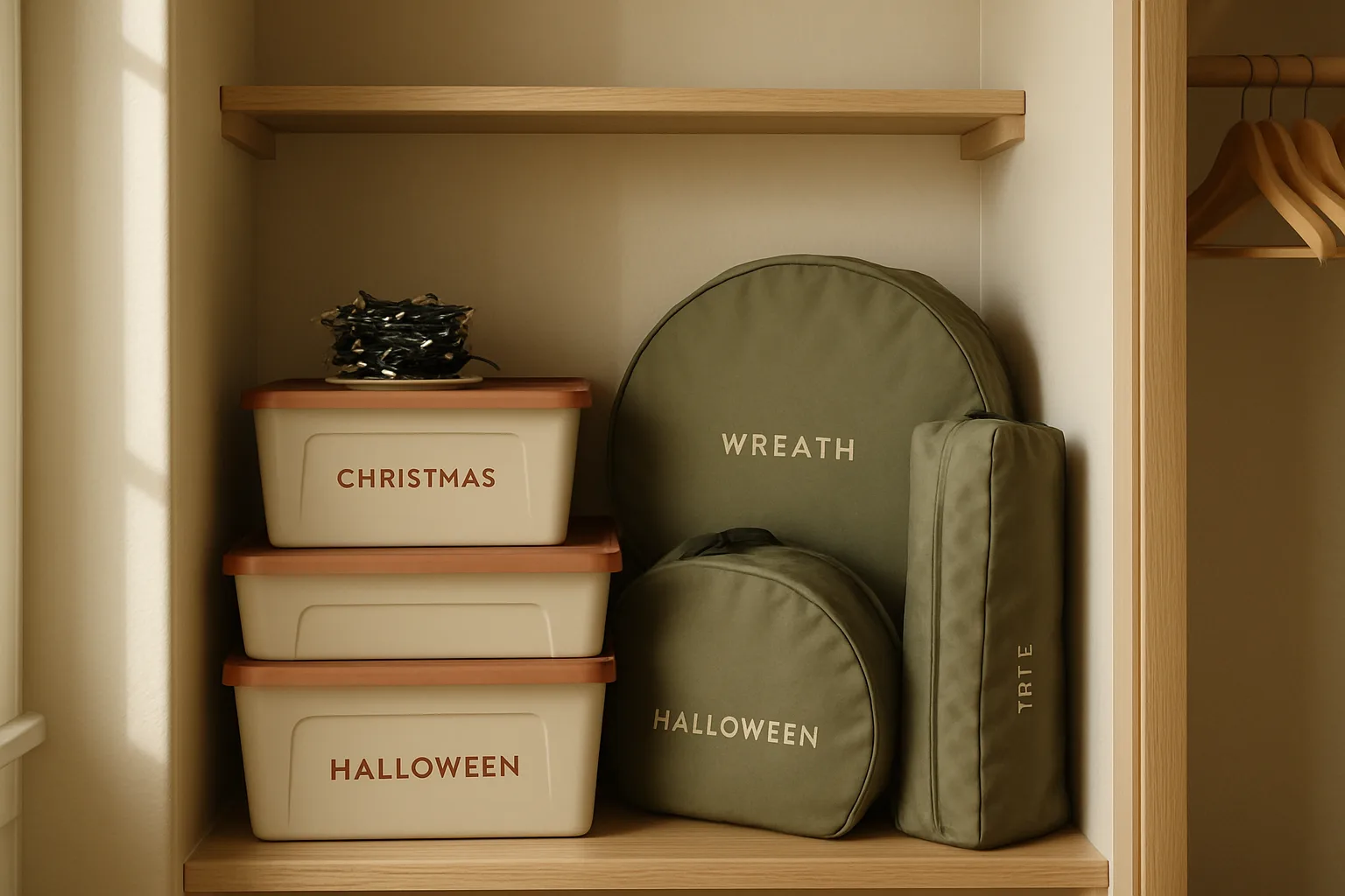 How to Store Holiday Decorations in a Small Home