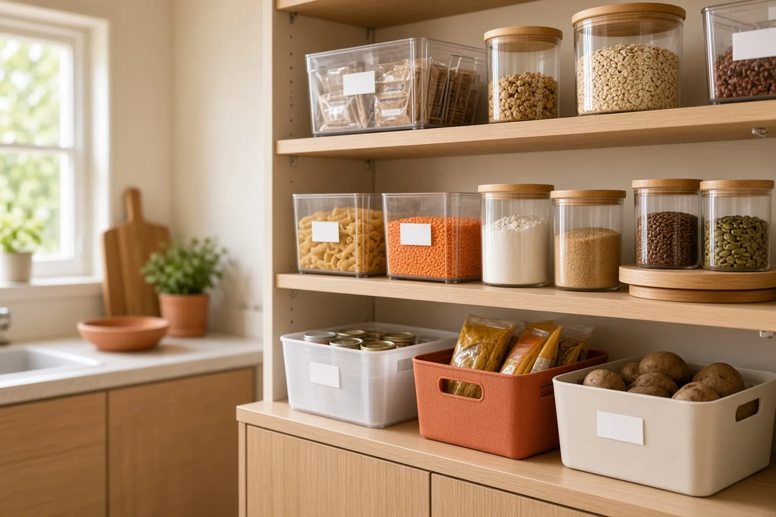 Pantry Organization Ideas on a Budget