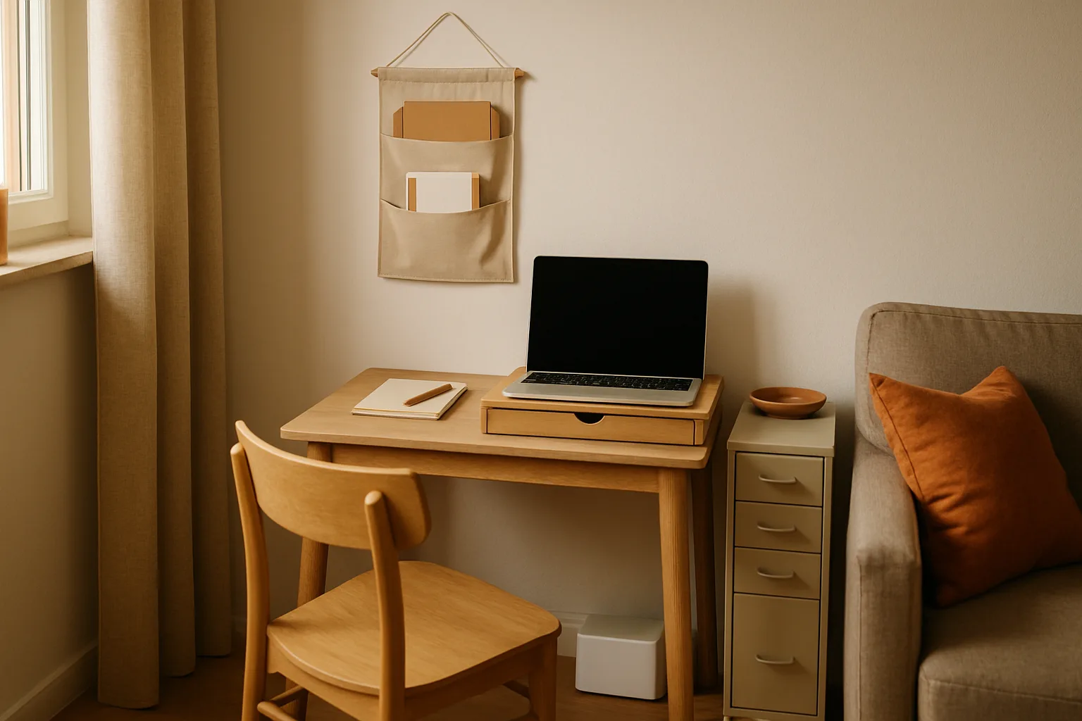 Home Office in a Small Apartment: How to Organize a Desk Corner
