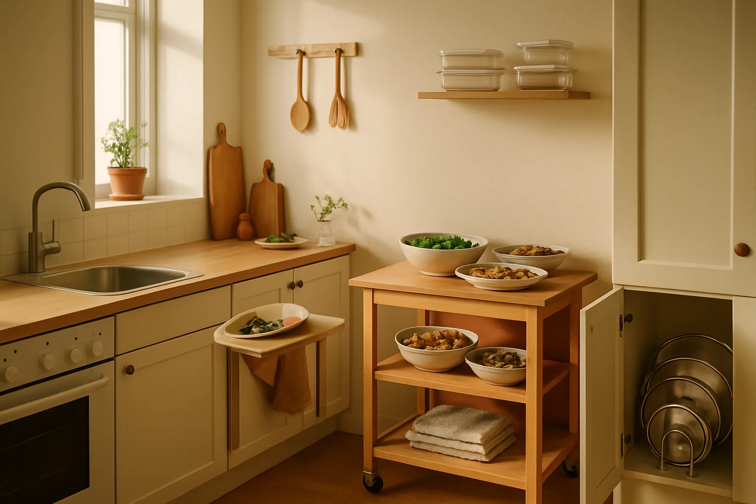 Getting a Small Kitchen Ready for Holiday Hosting