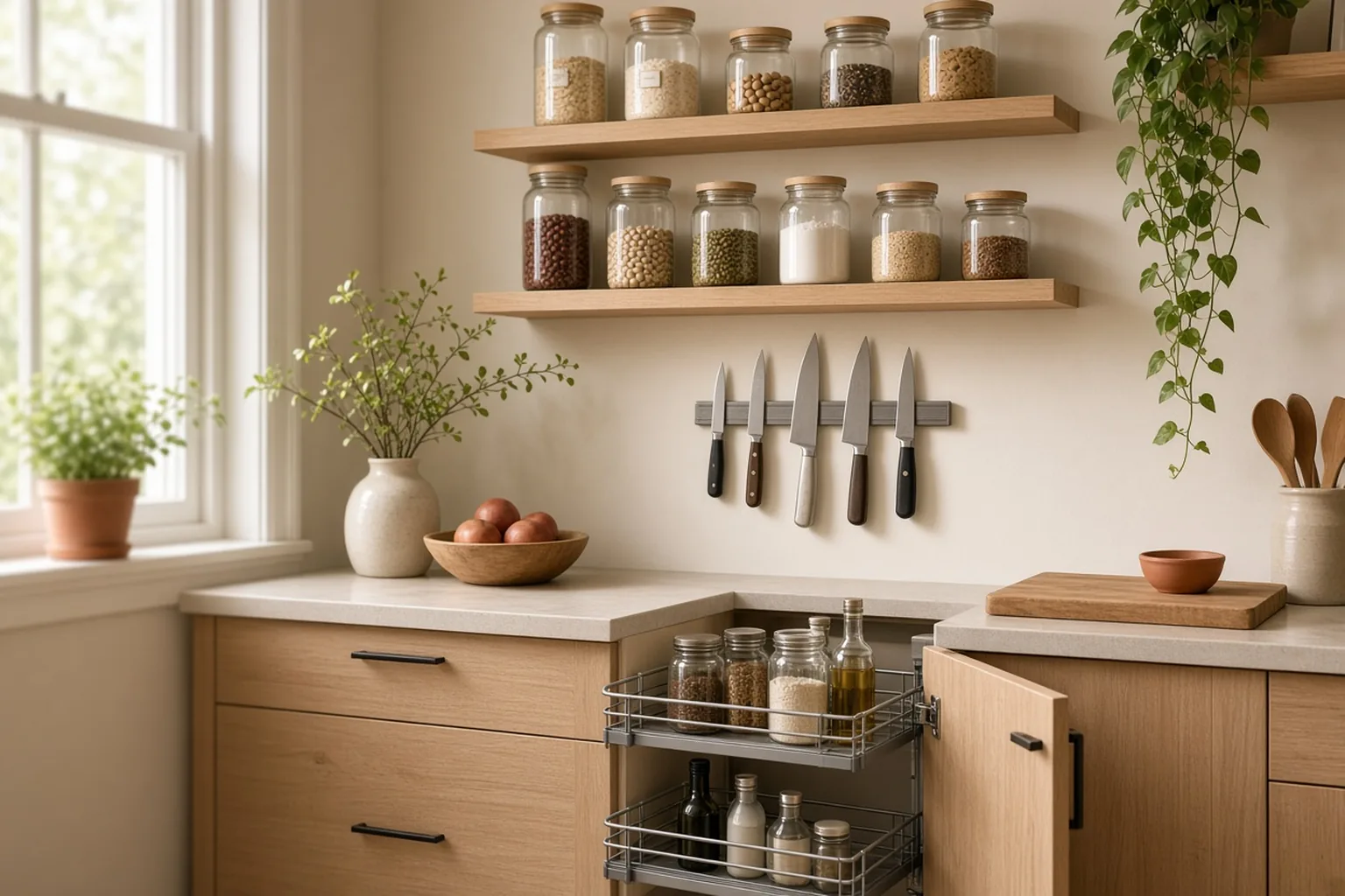 Kitchen organization guides