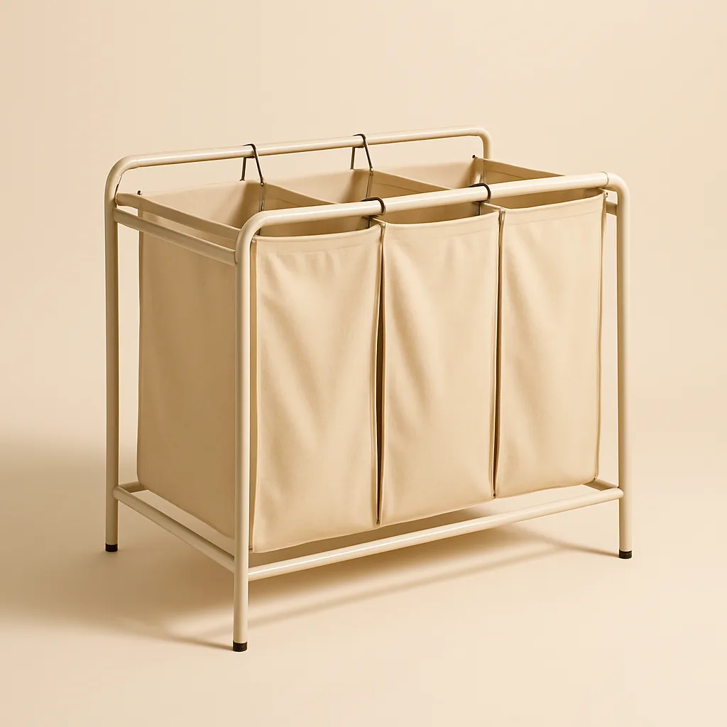 Three-bag laundry sorter – illustrative image, see the listing on Amazon for actual photos