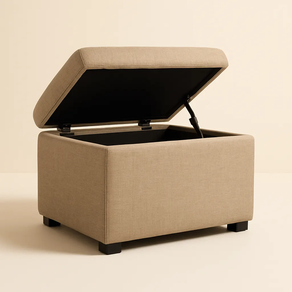 Lift Top Storage Ottoman