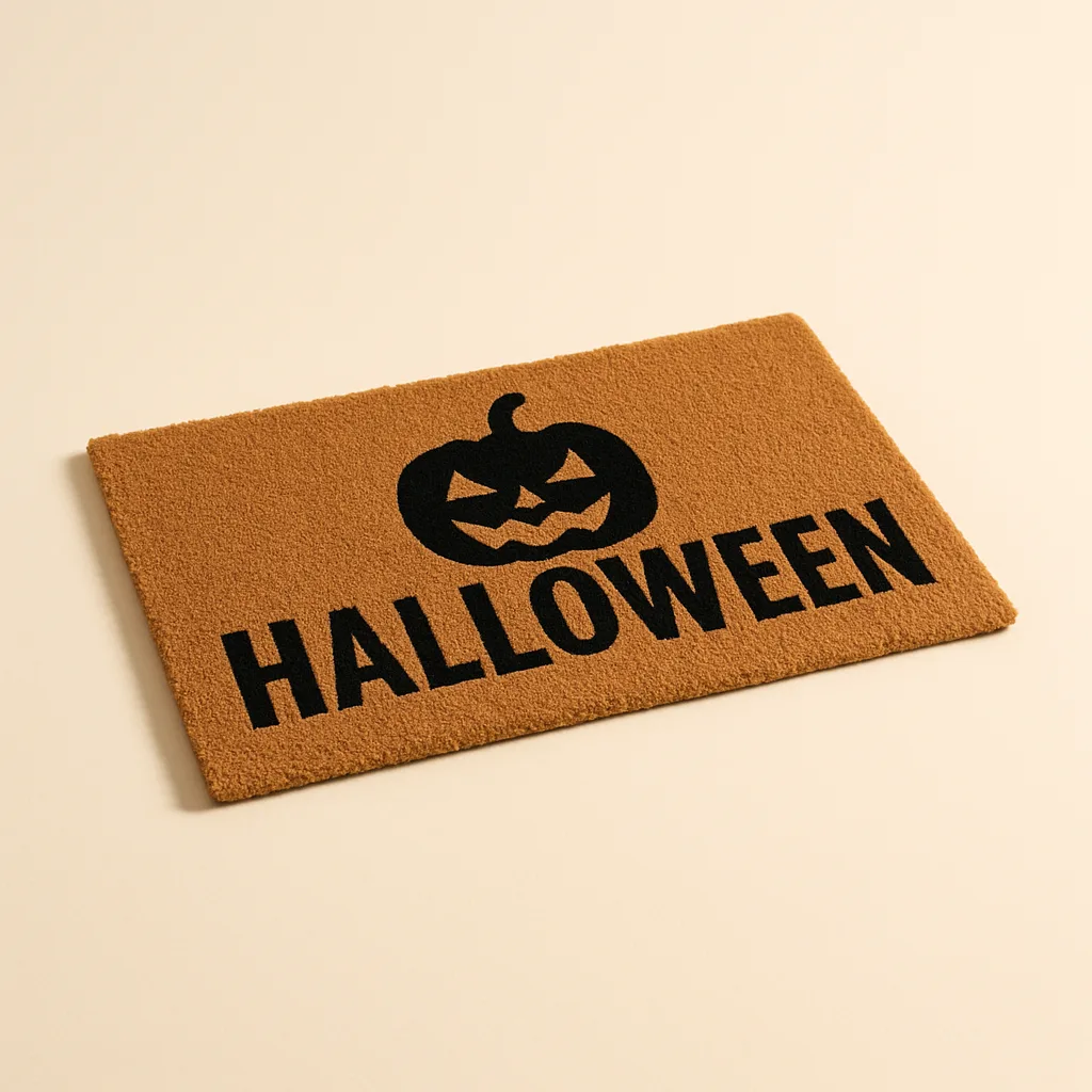 Low-profile Halloween doormat – illustrative image, see the listing on Amazon for actual photos