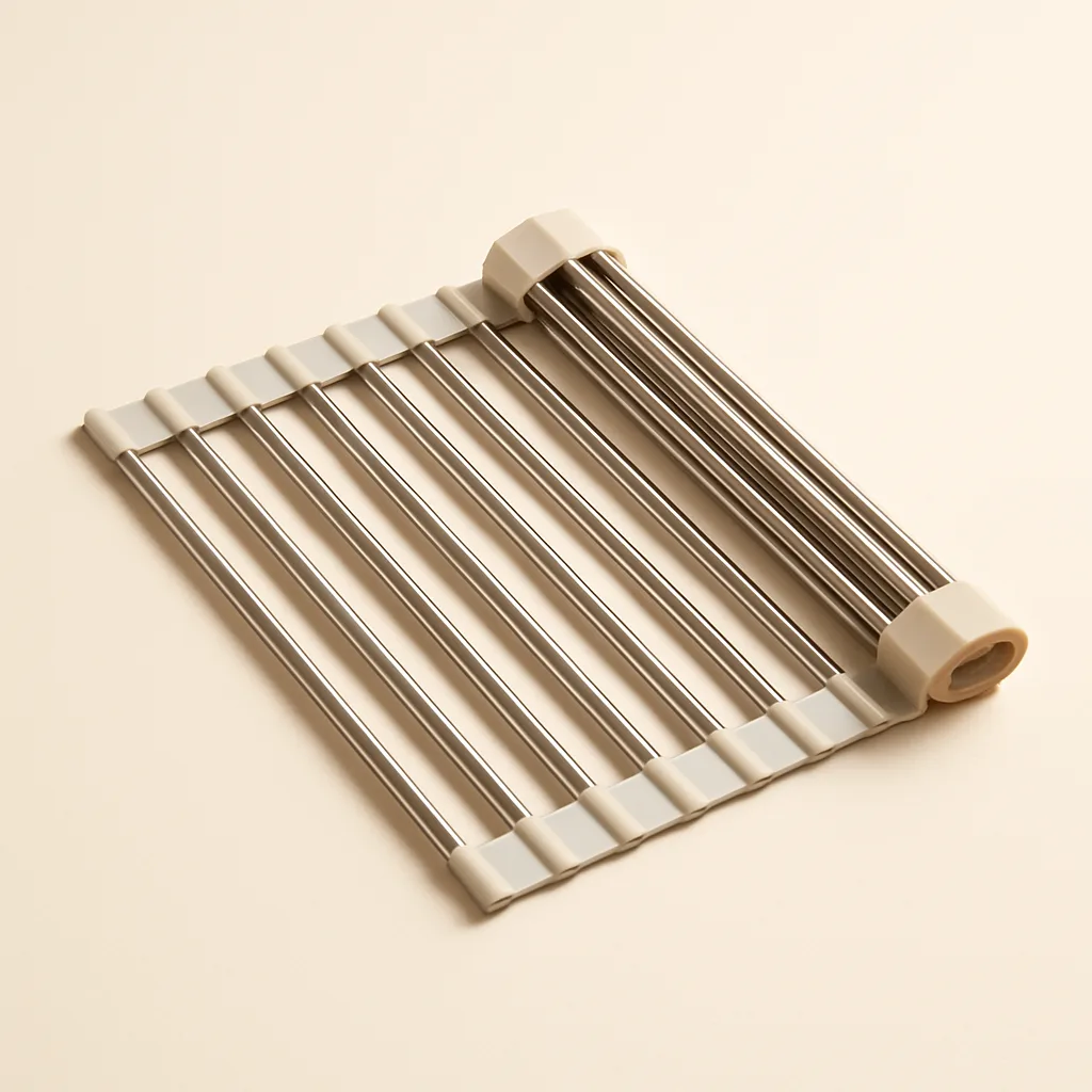 Roll-up over-the-sink drying rack – illustrative image, see the listing on Amazon for actual photos