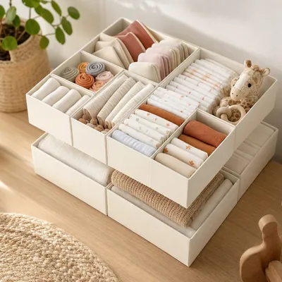 Criusia Drawer Organizer Clothes