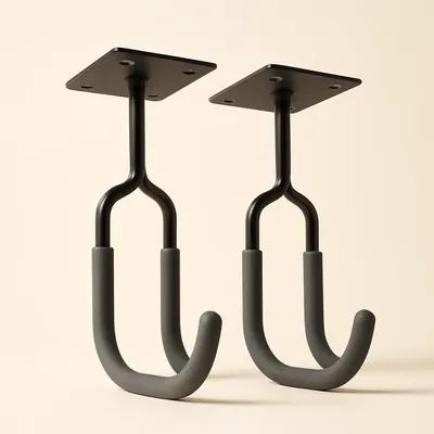 Ceiling-mounted hooks and hangers – illustrative image, see the listing on Amazon for actual photos