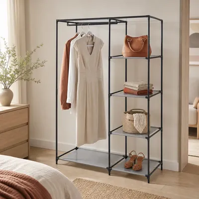 Freestanding wardrobe organizers – illustrative image, see the listing on Amazon for actual photos