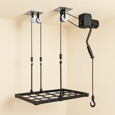 Pulley or lift-assisted storage – illustrative image, see the listing on Amazon for actual photos