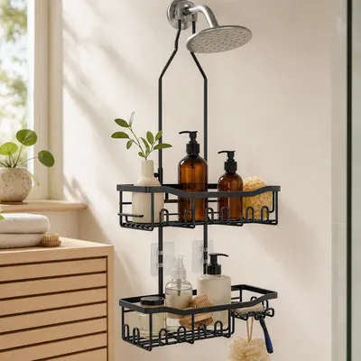 Hanging shower caddies – illustrative image, see the listing on Amazon for actual photos