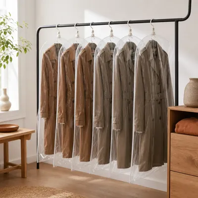Hanging vacuum storage bags – illustrative image, see the listing on Amazon for actual photos