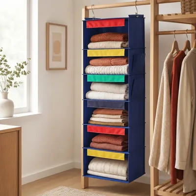 Adjustable Kids Closet Organizer System