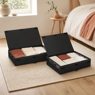 Under-bed storage containers – illustrative image, see the listing on Amazon for actual photos