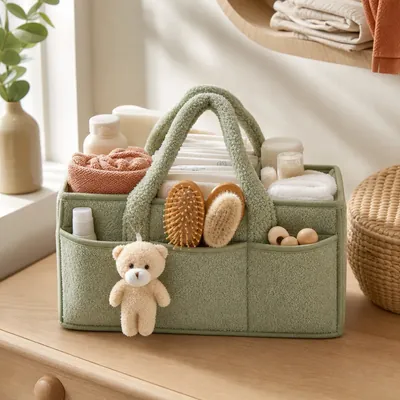 Nursery Changing Table Organizer Caddy