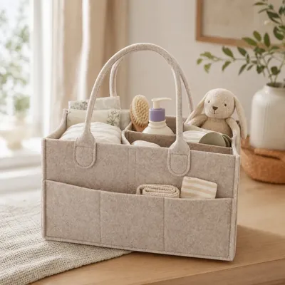Laundry and diaper-bag stations – illustrative image, see the listing on Amazon for actual photos
