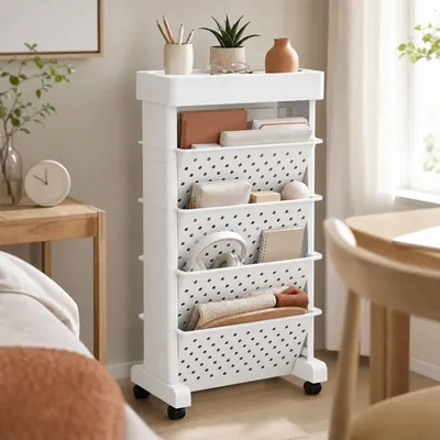 Rolling book bins and library carts – illustrative image, see the listing on Amazon for actual photos