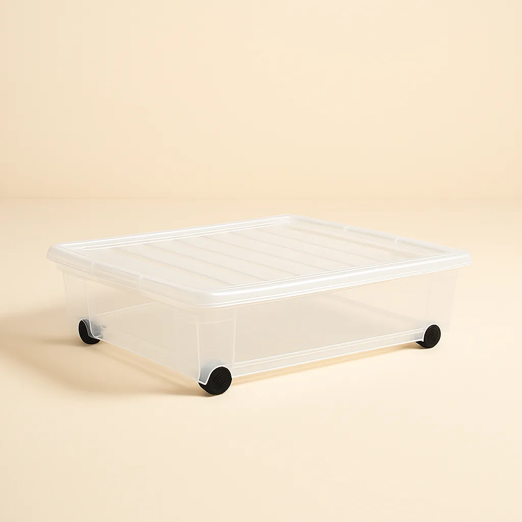 Rolling under-bed storage containers – illustrative image, see the listing on Amazon for actual photos
