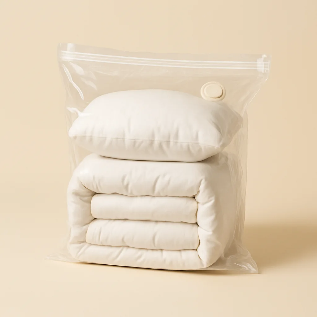 Vacuum storage bags for bedding – illustrative image, see the listing on Amazon for actual photos