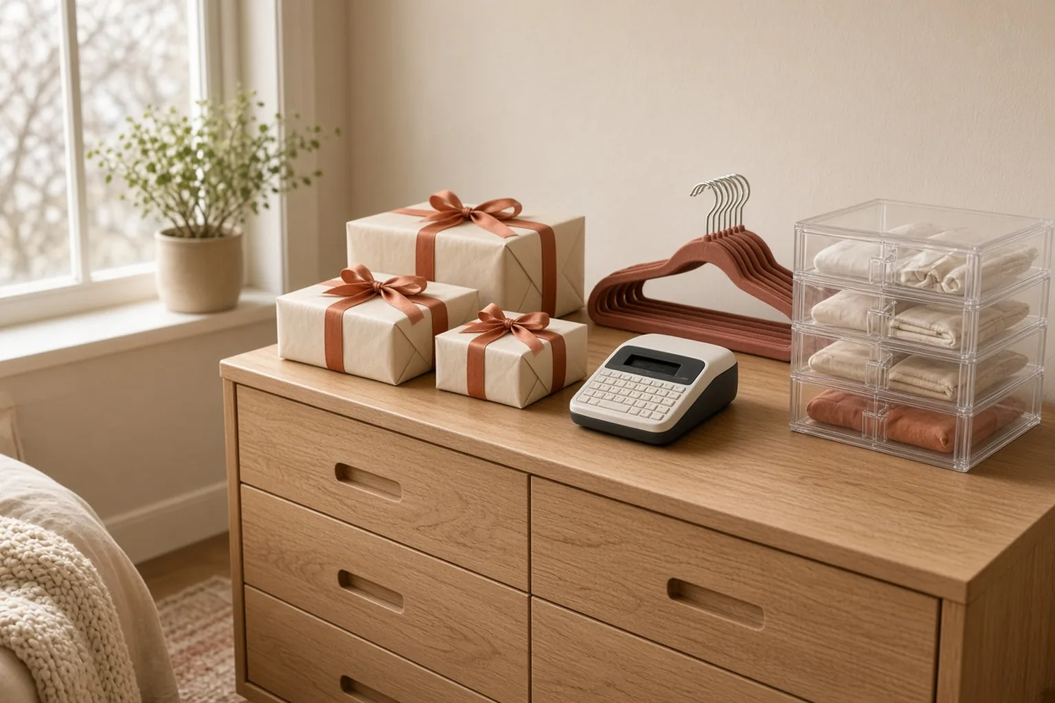 Gift Ideas for People Who Love an Organized Home – example of the finished setup