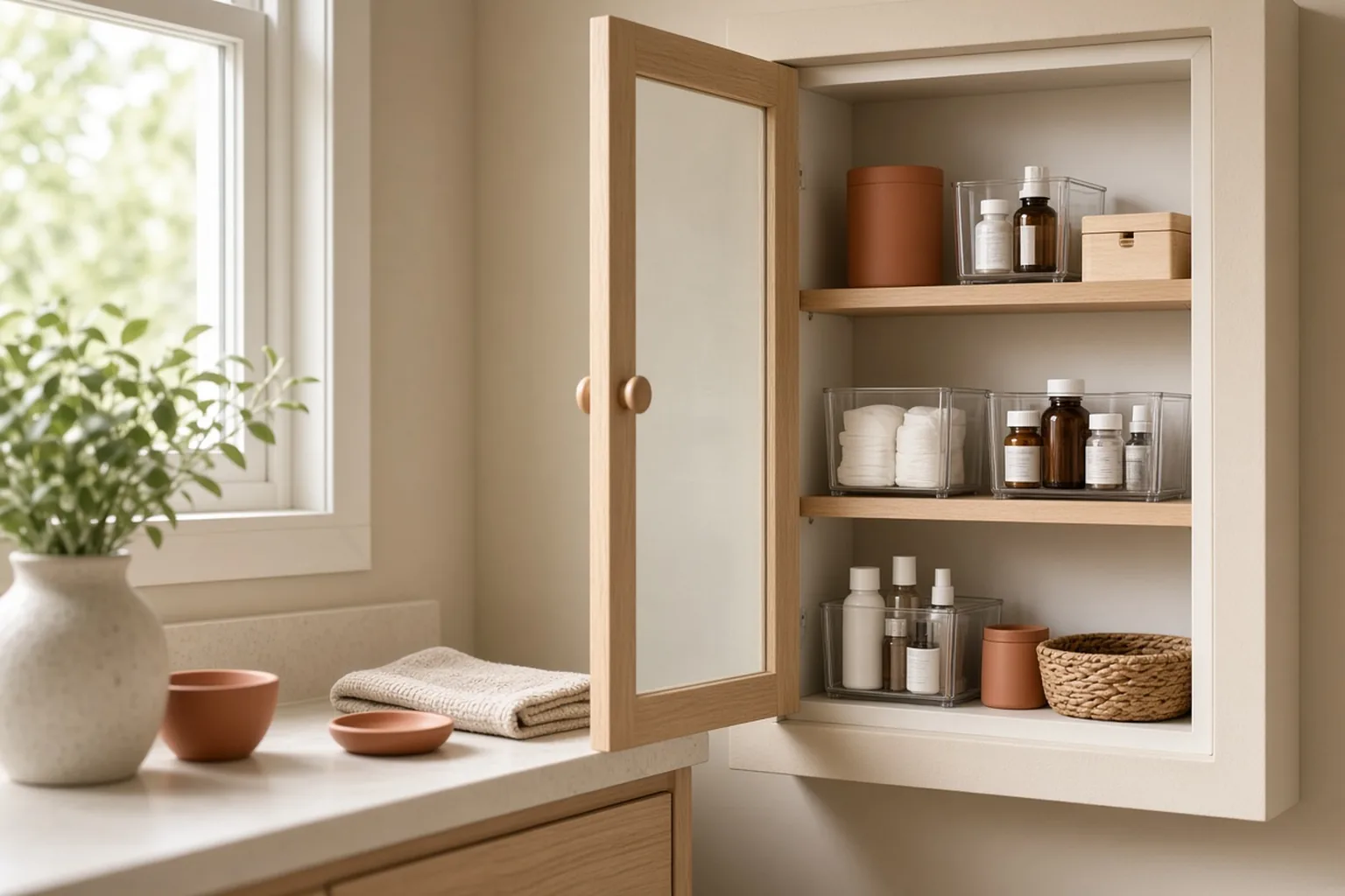 Medicine Cabinet Organizers Buying Guide – example of the finished setup